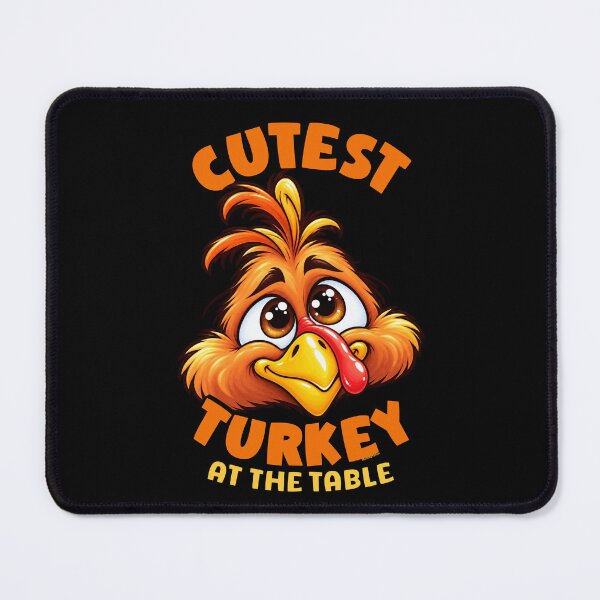 Item preview, Funny Thanksgiving - Cutest Turkey At The Table designed and sold by Made by Tamar.
