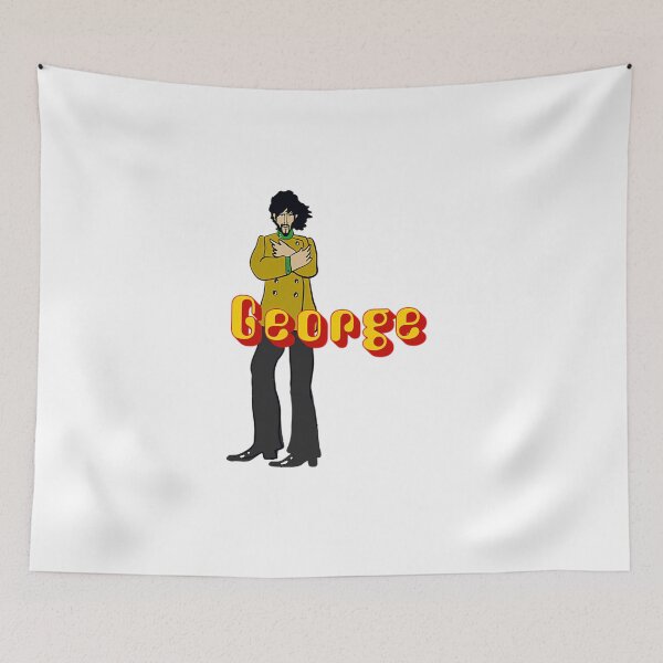 Item preview, George Harrison Yellow Submarine Cartoon designed and sold by Abri81.