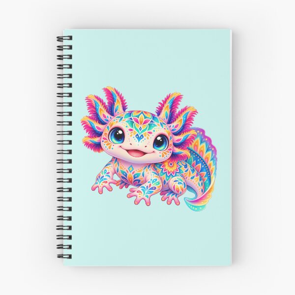 Item preview, Kaleido Mandala Axolotl designed and sold by Myra365Art.
