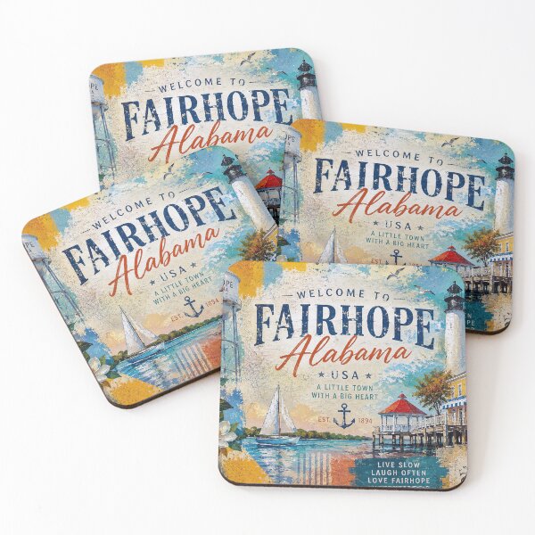 Item preview, Fairhope, Alabama Painting – Beautiful place in the United States of America. designed and sold by GalleryKauffeld.