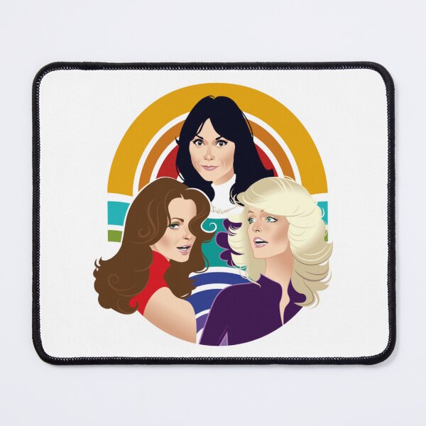 Item preview, Charlies Angels Retro Cartoon Trio Design designed and sold by Heather Hudson.