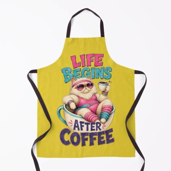 Item preview, Life Begins After Coffee designed and sold by prettykaler.