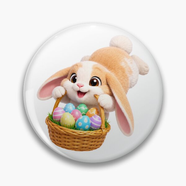 Item preview, Holland Lop Rabbit Easter Basket designed and sold by Sillytoe.
