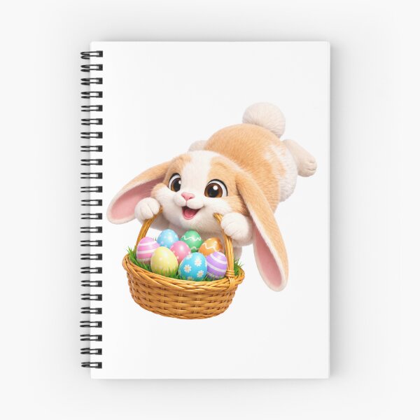 Item preview, Holland Lop Rabbit Easter Basket designed and sold by Sillytoe.