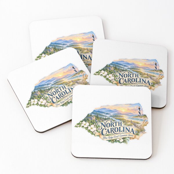 Item preview, North Carolina Blue Ridge Coast Common Sense designed and sold by Whimspired By Paxx.