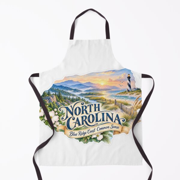 Item preview, North Carolina Blue Ridge Coast Common Sense designed and sold by Whimspired By Paxx.