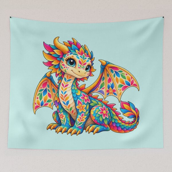 Item preview, Kaleido Mandala Dragon designed and sold by Myra365Art.