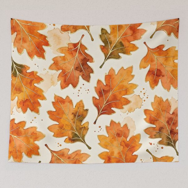 Item preview, Fall Orange Oak Leaf designed and sold by GraphicsClub.
