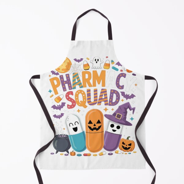 Item preview, Pharmacy Squad Halloween Pharmacist Costume Ghost Pills Long Sleeve T-Shirt designed and sold by TheMAQ.
