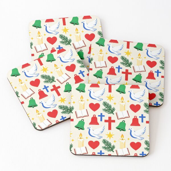 Item preview, Christian Christmas Cross Dove Bible Pattern designed and sold by Mimoshi ⭐⭐⭐⭐⭐.