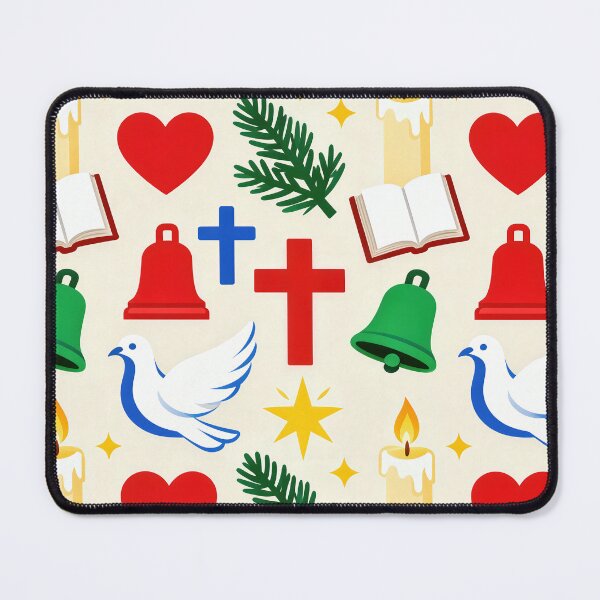 Item preview, Christian Christmas Cross Dove Bible Pattern designed and sold by Mimoshi ⭐⭐⭐⭐⭐.