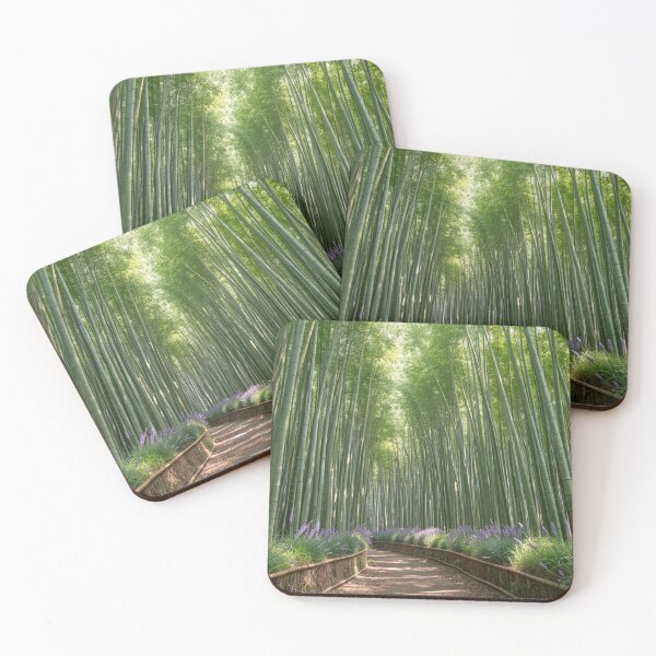 Item preview, Path Through the Bamboo Grove Japanese Forest Serenity designed and sold by nhk999.