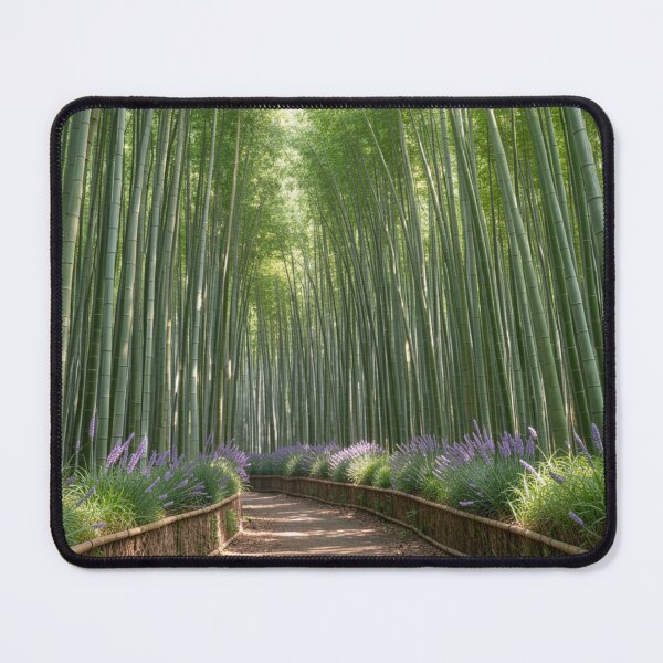 Item preview, Path Through the Bamboo Grove Japanese Forest Serenity designed and sold by nhk999.