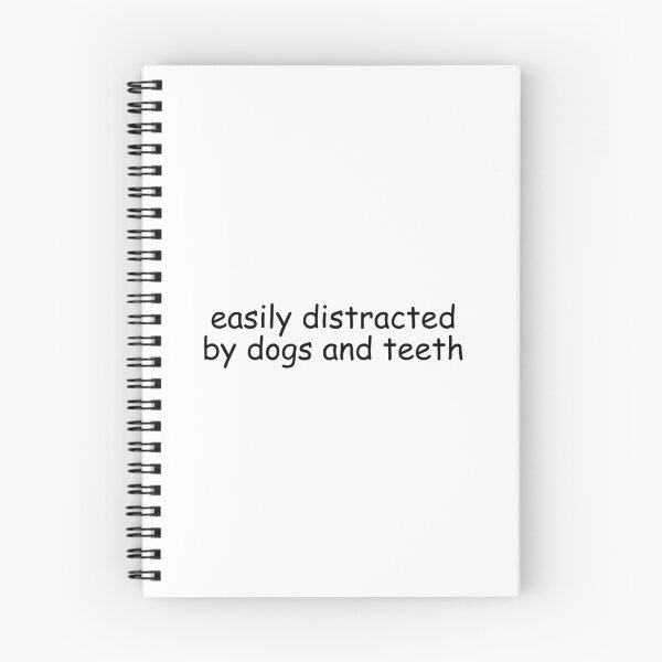 Item preview, Easily Distracted By Dogs And Teeth | Dentist | Funny | Cute designed and sold by The Turquoise Brush.