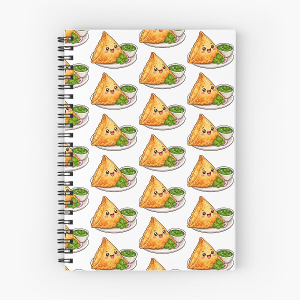 Item preview, Kawaii Samosa Sticker, Cute Indian Food Die-Cut Vinyl Decal designed and sold by PriyankaSonara.