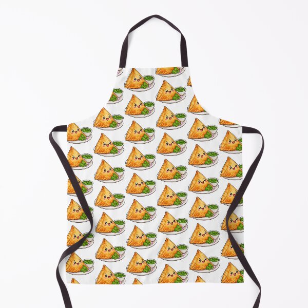 Item preview, Kawaii Samosa Sticker, Cute Indian Food Die-Cut Vinyl Decal designed and sold by PriyankaSonara.