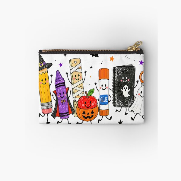 Item preview, Spooky School Supplies Halloween Teacher Student Ghost Squad T-Shirt designed and sold by PrintWaveMagic.