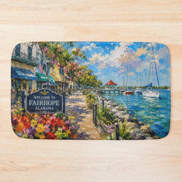 Item preview, Fairhope, Alabama Painting – Beautiful place in the United States of America. designed and sold by GalleryKauffeld.