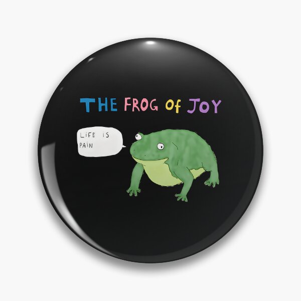 Item preview, The Frog Of Joy Life Is Pain  designed and sold by Dulanmi.