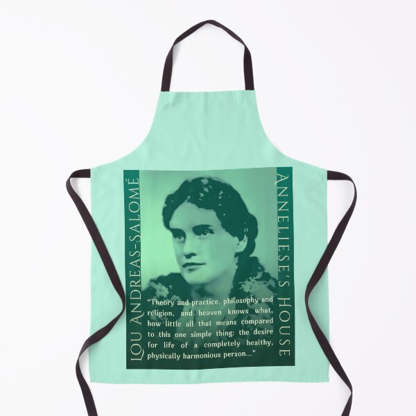 Item preview, Lou Andreas-Salomé quote: Theory and practice, philosophy and religion, and heaven knows what, how little all that means compared to this one simple thing:  designed and sold by artbleed.