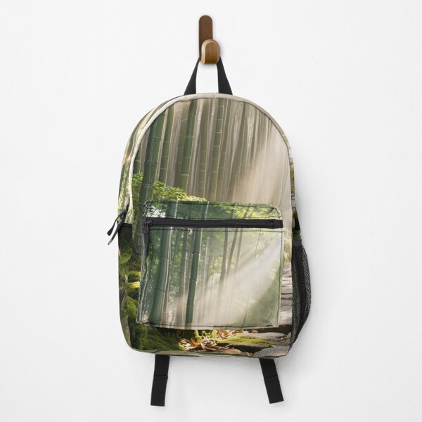 Item preview, Sunlight in the Bamboo Forest Zen Woodland Path designed and sold by nhk999.