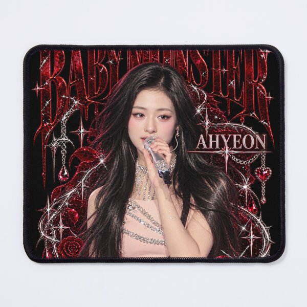 Item preview, Cute BABYMONSTER Ahyeon Pink Dress Concert Glitter Visual designed and sold by Valereekmerch.