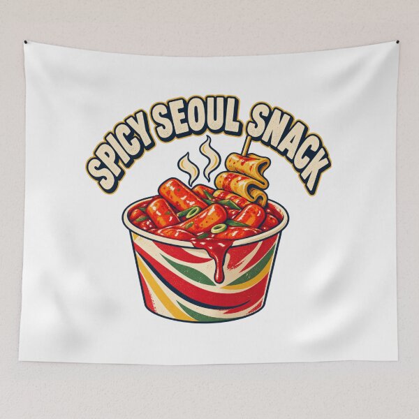 Item preview, Spicy Seoul Snack Tteokbokki designed and sold by ZAROOMART.