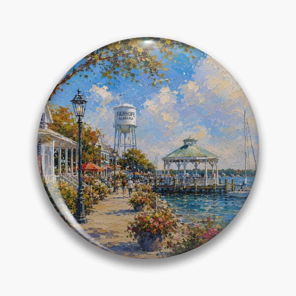 Item preview, Fairhope, Alabama Painting – Beautiful place in the United States of America. designed and sold by GalleryKauffeld.