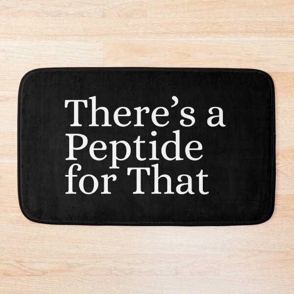 Item preview, There’s a Peptide for That – Funny Science & Fitness Humor designed and sold by Dondonmart.