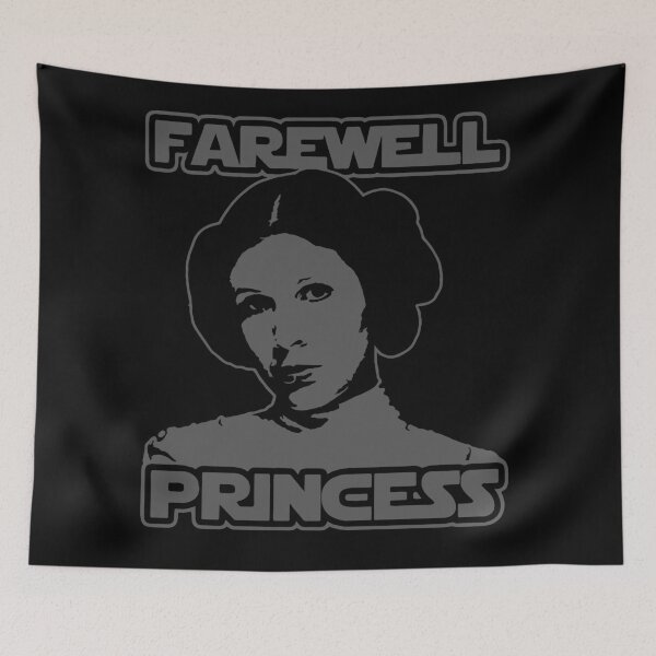 Item preview, Farewell Princess Leia Star Wars Tribute Art designed and sold by reishaval.