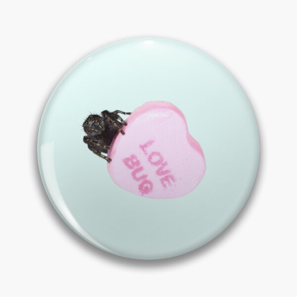 Item preview, Love Jumping Spider designed and sold by PeachBleach.