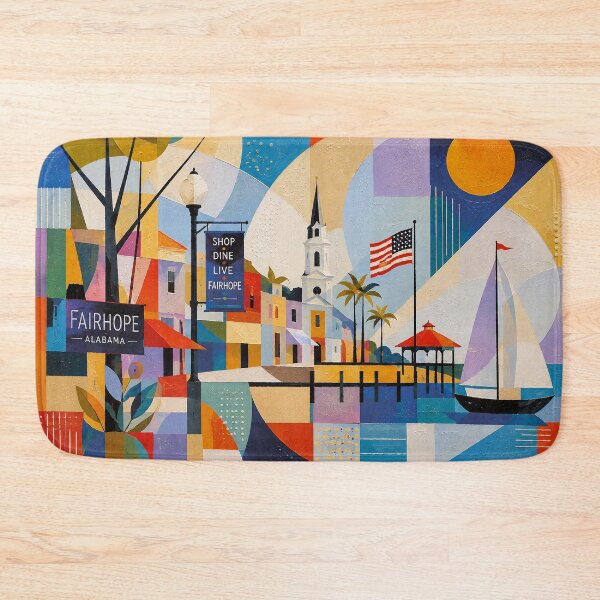 Item preview, Fairhope, Alabama Painting – Beautiful place in the United States of America. designed and sold by GalleryKauffeld.