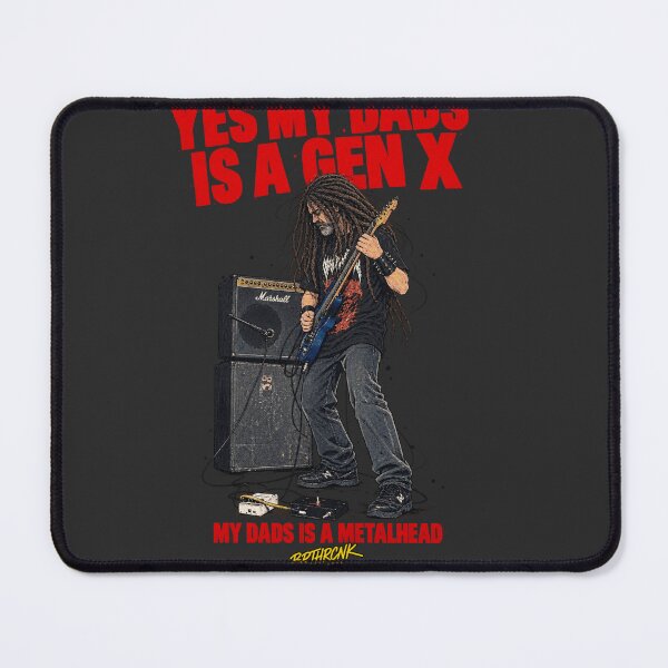 Item preview, Yes My Dads Is A Gen X My Dads Is A Metalhead - Heavy Metal Dad Art designed and sold by BRTHRCNK01.