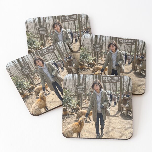 Item preview, A woman visiting a Japanese Fox Village designed and sold by Solomon-Ent-144.