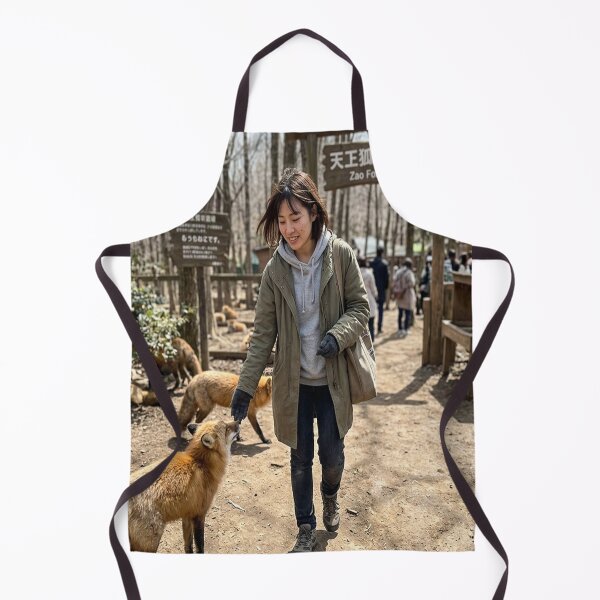 Item preview, A woman visiting a Japanese Fox Village designed and sold by Solomon-Ent-144.