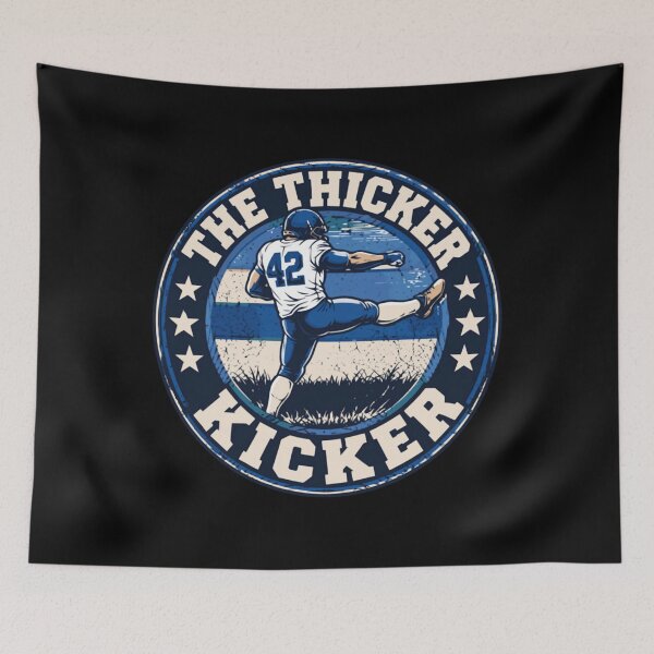 Item preview, The Thicker Kicker American Football Player Kicker Fan designed and sold by Dr-Hulk-Grock.