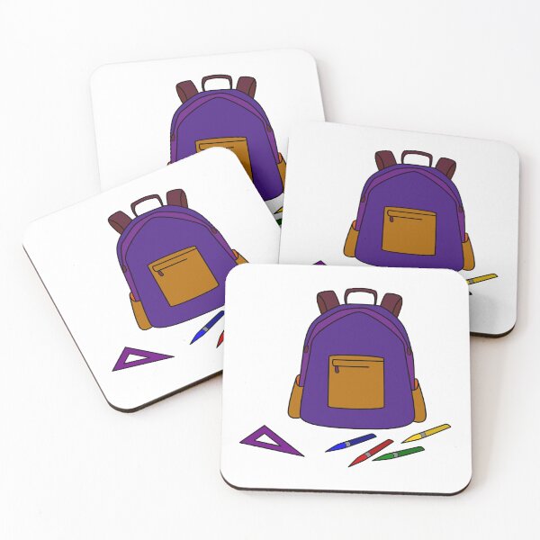 Item preview, School bag, backpack designed and sold by PoppyPurple.