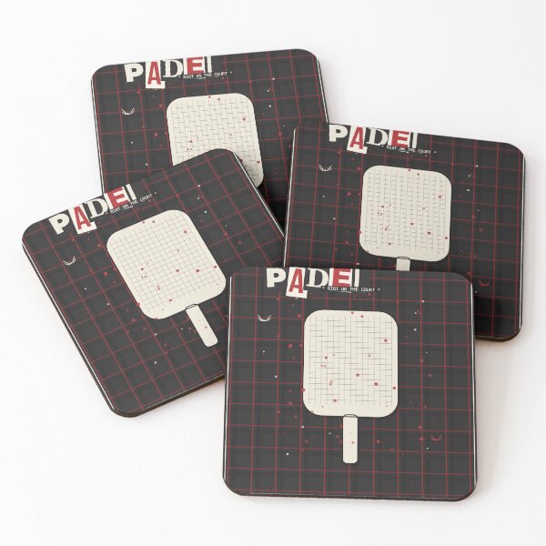 Item preview, Padel Grunge Plaid Punk Design designed and sold by CourtCultureHQ.