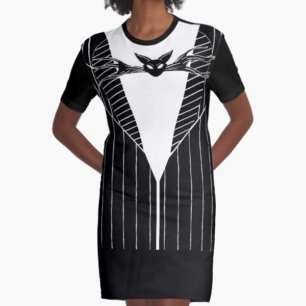 Jack Skellington Graphic T-Shirt Dress