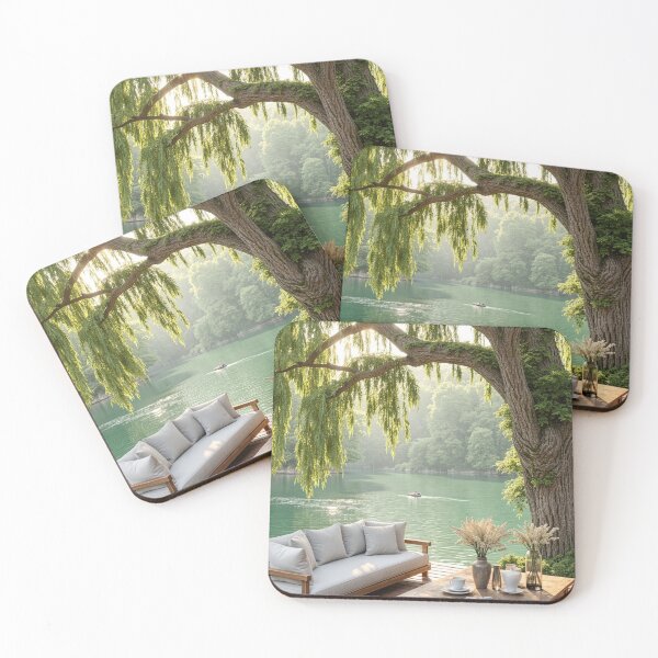 Item preview, Lakeside Morning Retreat - Mountain Escape Sanctuary designed and sold by nhk999.