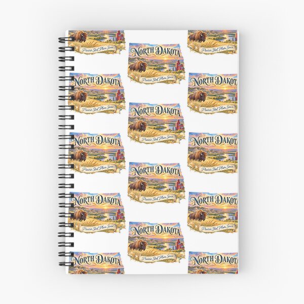Item preview, North Dakota Prairie Steel Plain Sense designed and sold by Whimspired By Paxx.