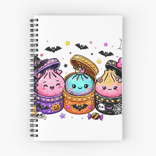 Item preview, Spooky Season Trick Or Treat Ghost Dumpling Halloween Retro T-Shirt designed and sold by bunnymoon stickers.