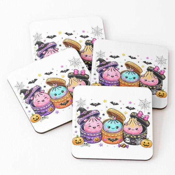 Item preview, Spooky Season Trick Or Treat Ghost Dumpling Halloween Retro T-Shirt designed and sold by bunnymoon stickers.