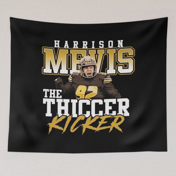 Item preview, Harrison Mills 92 Football Player – The Thicker Golden Football Fan designed and sold by Dr-Hulk-Grock.