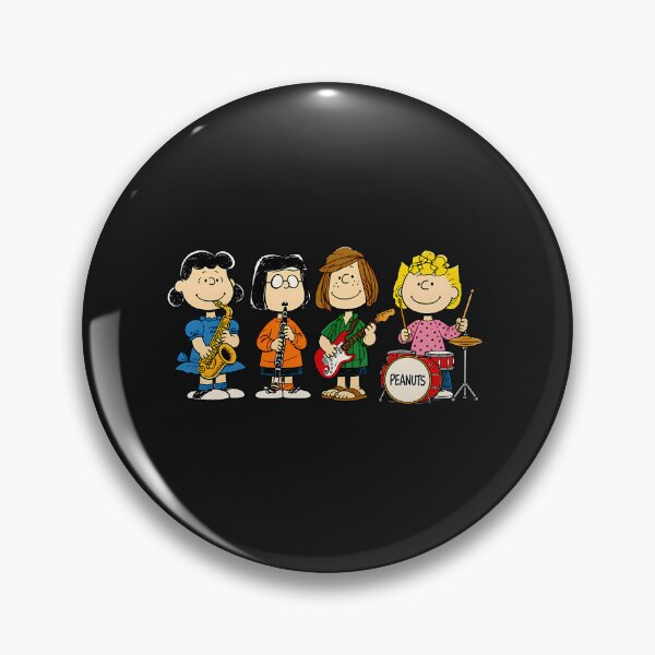 Item preview, Peanuts Music Crew Funny Cartoon Girl Band designed and sold by Dulanmi.