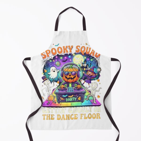 Item preview, Spooky Squad Halloween Dance Floor DJ Pumpkin T-Shirt designed and sold by Othinus.