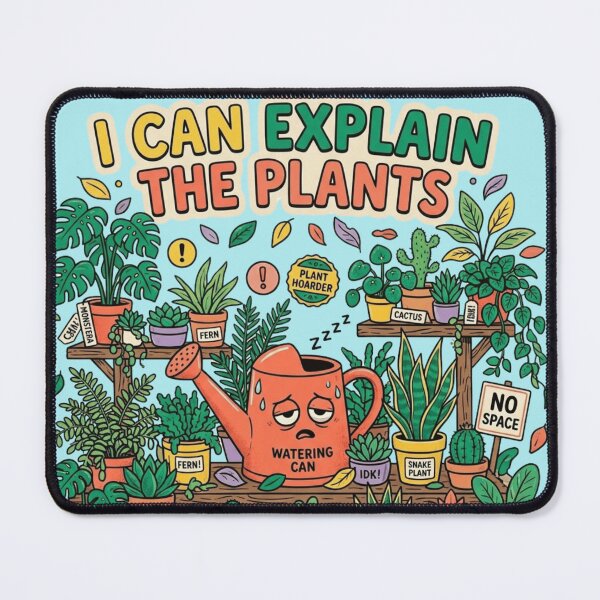 Item preview, I Can Explain the Plants – Funny Plant Lover designed and sold by RajDeals.