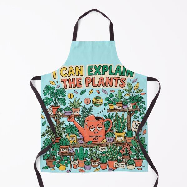 Item preview, I Can Explain the Plants – Funny Plant Lover designed and sold by RajDeals.