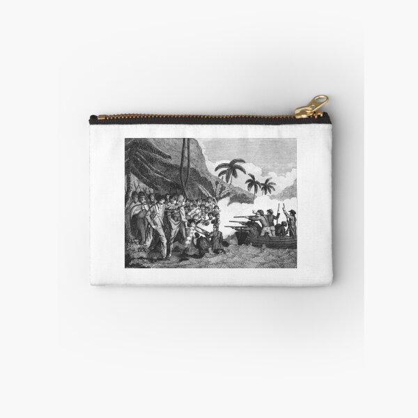 Item preview, Vintage Captain Cook's Original Voya Gothic Woodcut designed and sold by Antique Science Press.