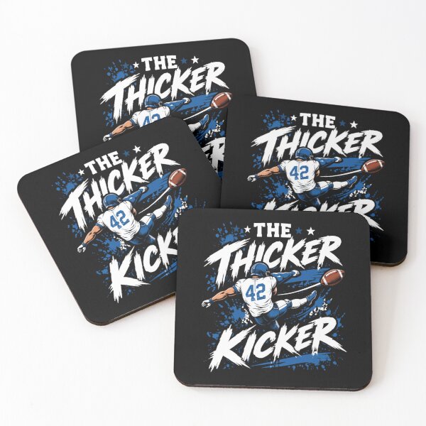 Item preview, The Thicker Kicker American Football Player Fan designed and sold by Dr-Hulk-Grock.
